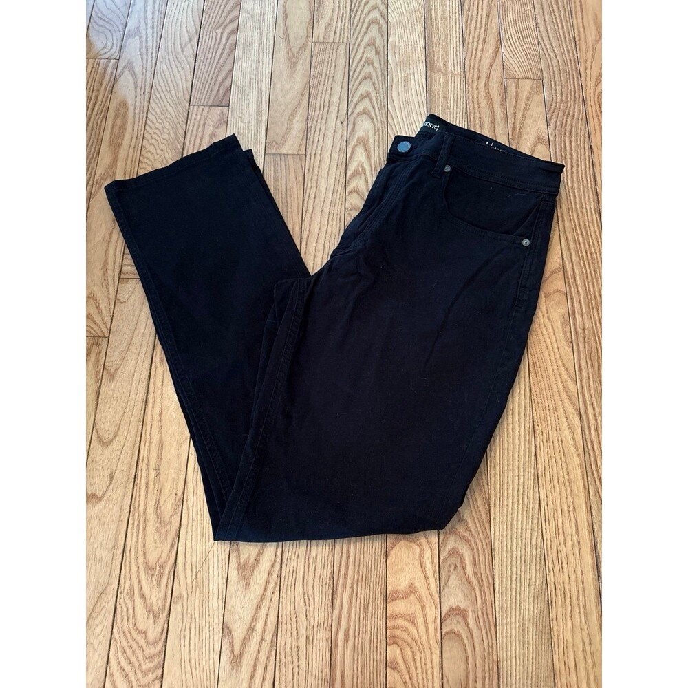 Jeans woman's black casual work business uniform stretchy denim basic emo grunge